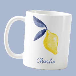 Lemon Personalisiert Kaffeetasse