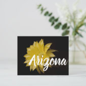 Lemon Pie Cactus Blume Delight, Arizona Postkarte (Stehend Vorderseite)