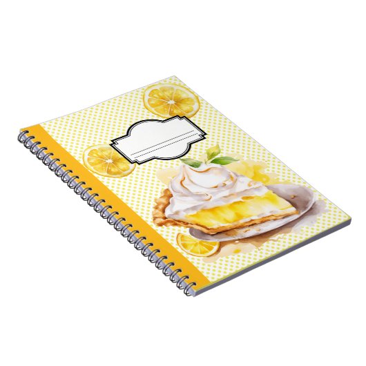 Lemon Pie Notebook Notizblock (Rechte Seite)
