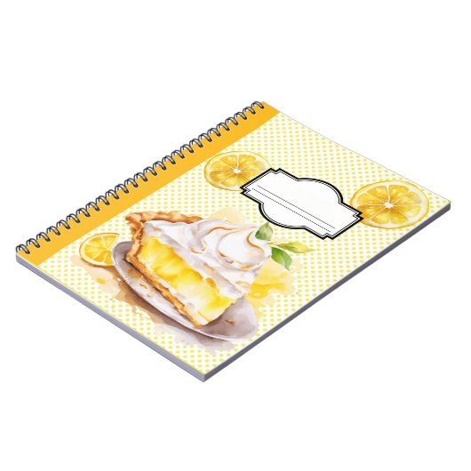 Lemon Pie Notebook Notizblock (Linke Seite)