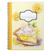Lemon Pie Notebook Notizblock (Vorderseite)