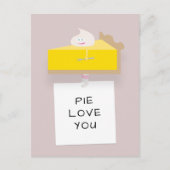 Lemon Pie Postkarte (Vorderseite)