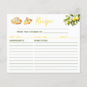 Lemon Pie Recipe (Vorderseite)