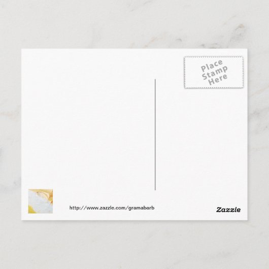 Lemon Pie Rezept Postkarte (Rückseite)