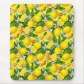 Lemon Pill Pattern Pharmacy Mousepad (Vorne)