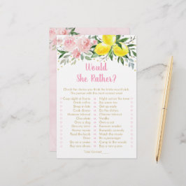 Lemon Pink Floral würde sie eher Bridal Spiel
