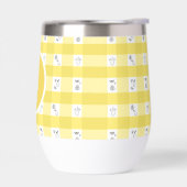 Lemon Plaid Monogram (Links)