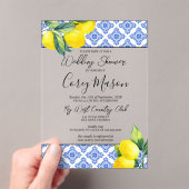 Lemon Polterabend Acryleinladungen (Insitu (Handheld))