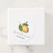 Lemon Pop es, wenn sie Pop Babydusche Geschenkanhänger (Beispiel)