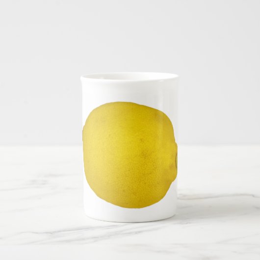 Lemon Porzellantasse (Vorderseite)