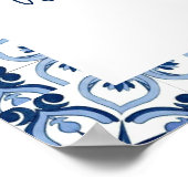 Lemon Positano Brautparty Games Poster (Ecke)