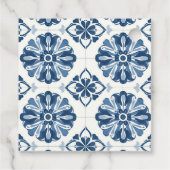 Lemon Positano Italienische Babydusche Geschenkanhänger (Rückseite)