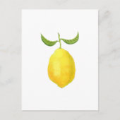 Lemon Postcard Postkarte (Vorderseite)