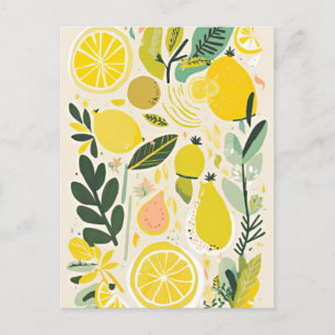 Lemon Postkarte