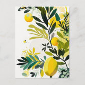 Lemon Postkarte (Vorderseite)