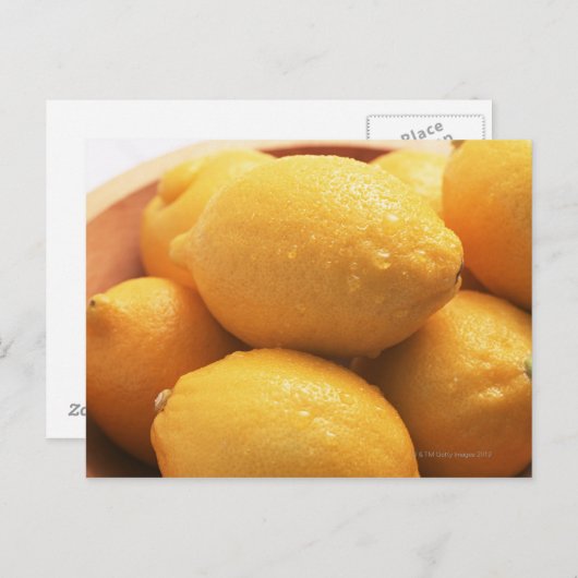 Lemon Postkarte (Vorne/Hinten)
