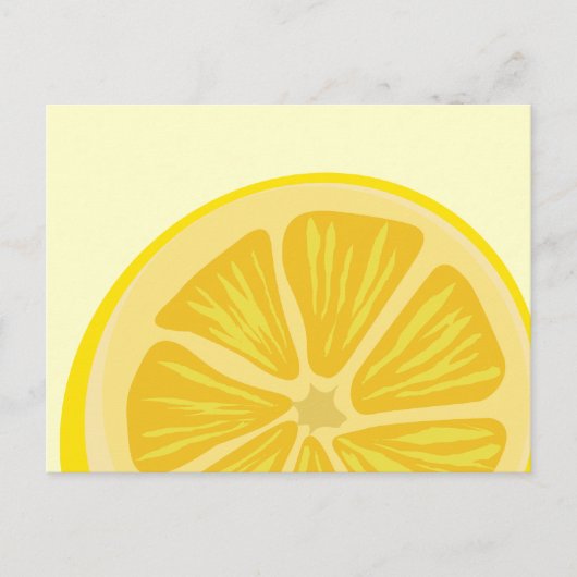 Lemon Postkarte (Vorderseite)