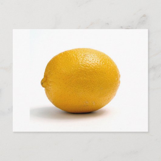 Lemon Postkarte (Vorderseite)