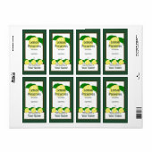 Lemon Preserve Label (Vorne)