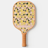 Lemon Print Customized Preppy Pickleball Paddle (Vorderseite)