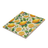 Lemon Print Keramik Tile Fliese (Seite)
