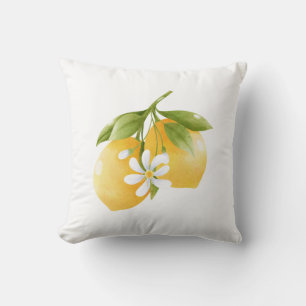 Lemon Print Kissen