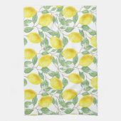 Lemon Print Kitchtuch in Gelb und Grün Küchentuch (Vertikal)