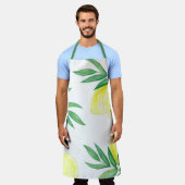 Lemon Print Schürze (Getragen)