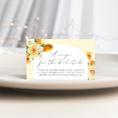 Lemon Rezept für die Braut als Abschlusskarte Begleitkarte