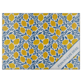 Lemon Rustic Farmhouse French Country Schneidebrett