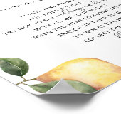 Lemon sagt nicht, Brautparty der Braut Poster (Ecke)