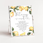 Lemon sagt nicht, Brautparty der Braut Poster<br><div class="desc">Lemon sagt kein bride Brautparty Poster. Citrus "einen Ring auf ihm" Brautparty-Spiel. Matching-Elemente verfügbar.</div>