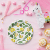 Lemon-Saison| Pappteller (Party)