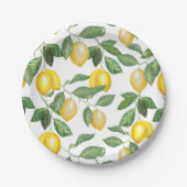 Lemon-Saison| Pappteller (Vorderseite)