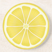 Lemon Sandstein Untersetzer (Vorne)