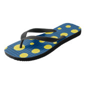 Lemon-Scheiben Badesandalen (Schrägansicht)