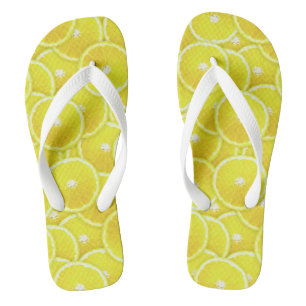Lemon-Scheiben Badesandalen