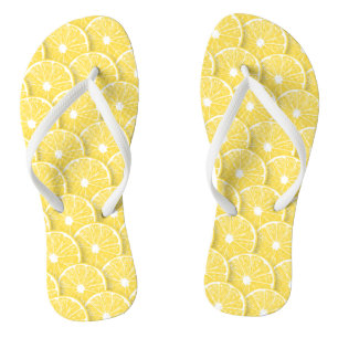 Lemon-Scheiben Badesandalen