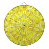 Lemon-Scheiben Dartscheibe (vorne)