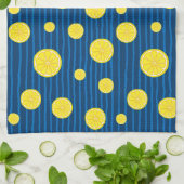 Lemon-Scheiben Geschirrtuch (Gefaltet)