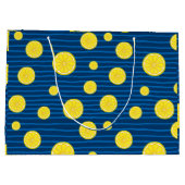 Lemon-Scheiben Große Geschenktüte (Rückseite)