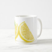 Lemon-Scheiben Kaffeetasse (VorderseiteRechts)
