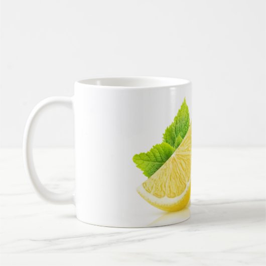 Lemon-Scheiben Kaffeetasse (Links)