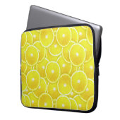 Lemon-Scheiben Laptopschutzhülle (Vorderseite Links)