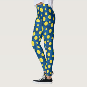 Lemon-Scheiben Leggings
