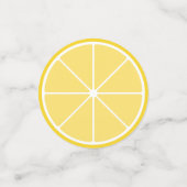 Lemon-Scheiben | Limonade Party Konfetti (Klein Vorderseite)