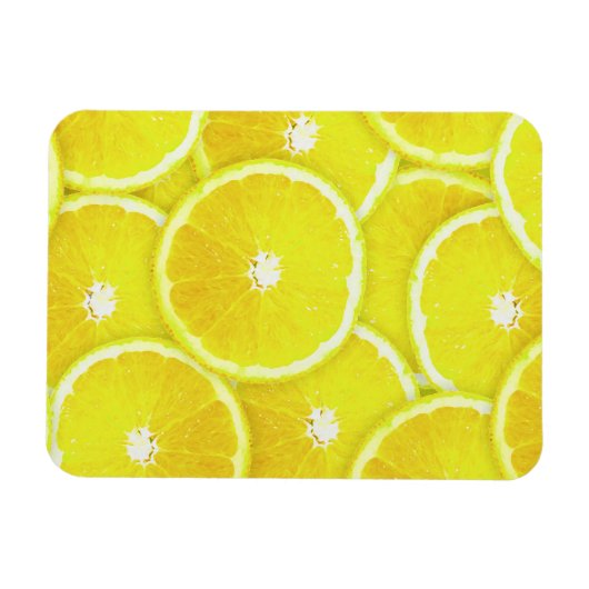 Lemon-Scheiben Magnet (Horizontal)