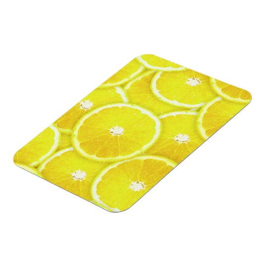 Lemon-Scheiben Magnet (Linke Seite)