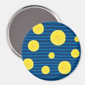 Lemon-Scheiben Magnet (Vorderseite/Rückseite)