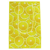 Lemon-Scheiben Mittlere Geschenktüte (Rückseite)